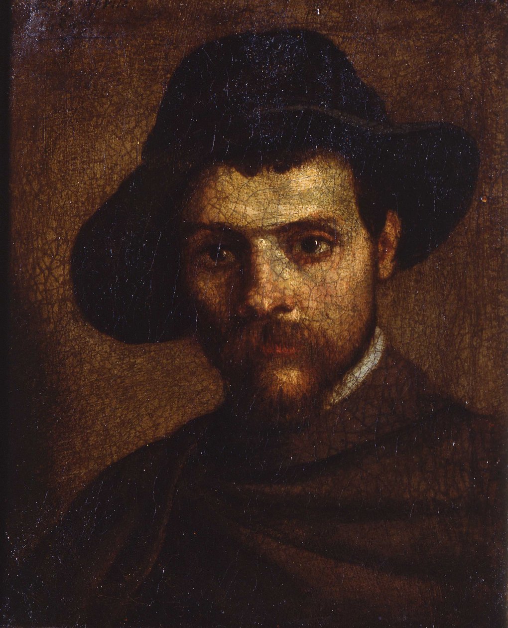 Selvportræt, 1593 af Annibale Carracci
