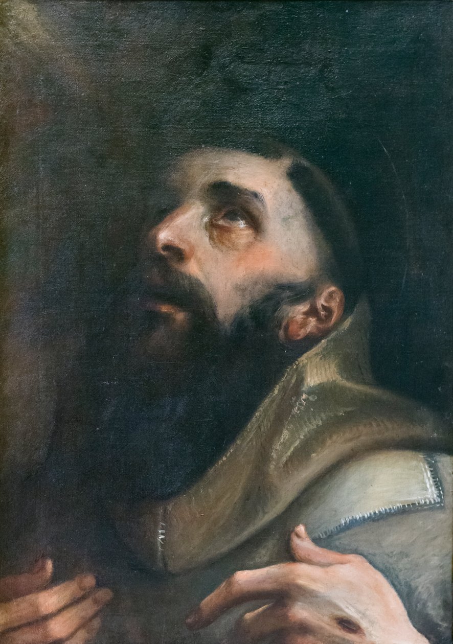 Sankt Frans af Assisi af Annibale Carracci