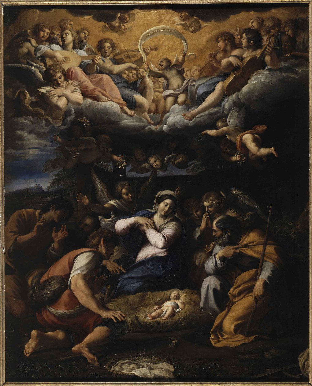 Hyrdernes tilbedelse, ca. 1597. af Annibale Carracci