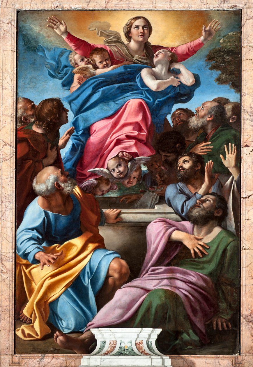 Jomfruens antagelse (maleri af Annibale Carracci
