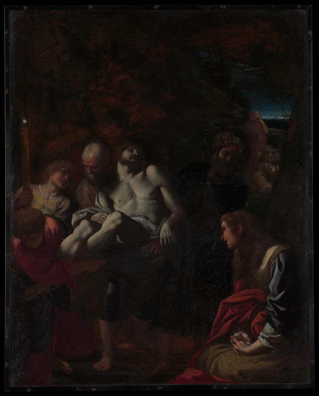 Kristi begravelse af Annibale Carracci