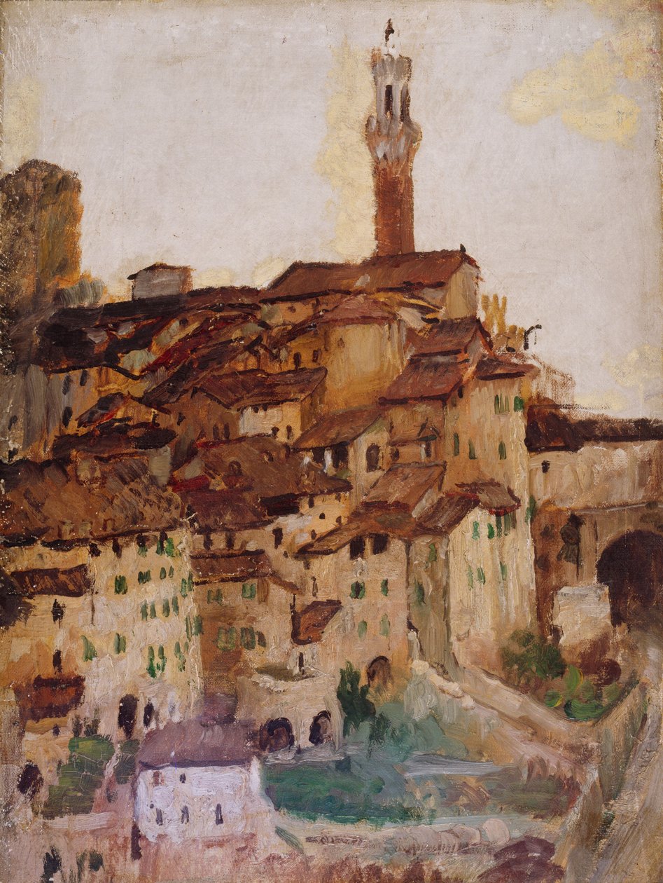Siena, 1883-1910 af Annie Louisa Swynnerton