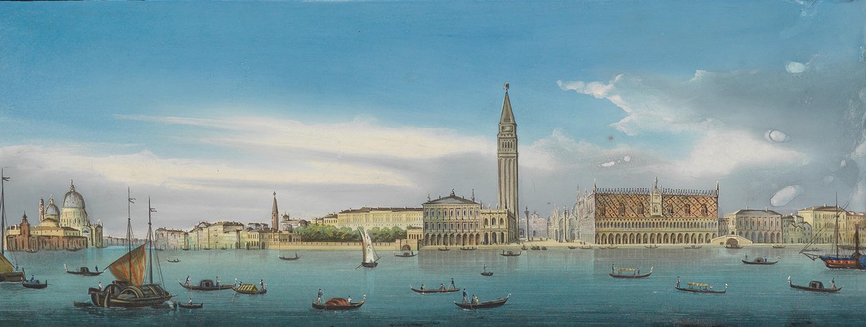 Panorama over Venedig af Anonym Anonym