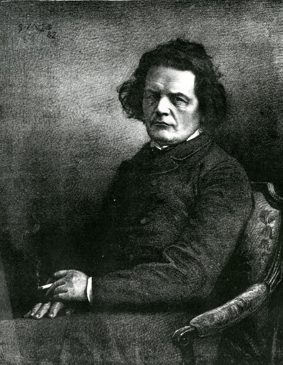 Portræt af Anton Rubinstein af Unbekannt Unbekannt