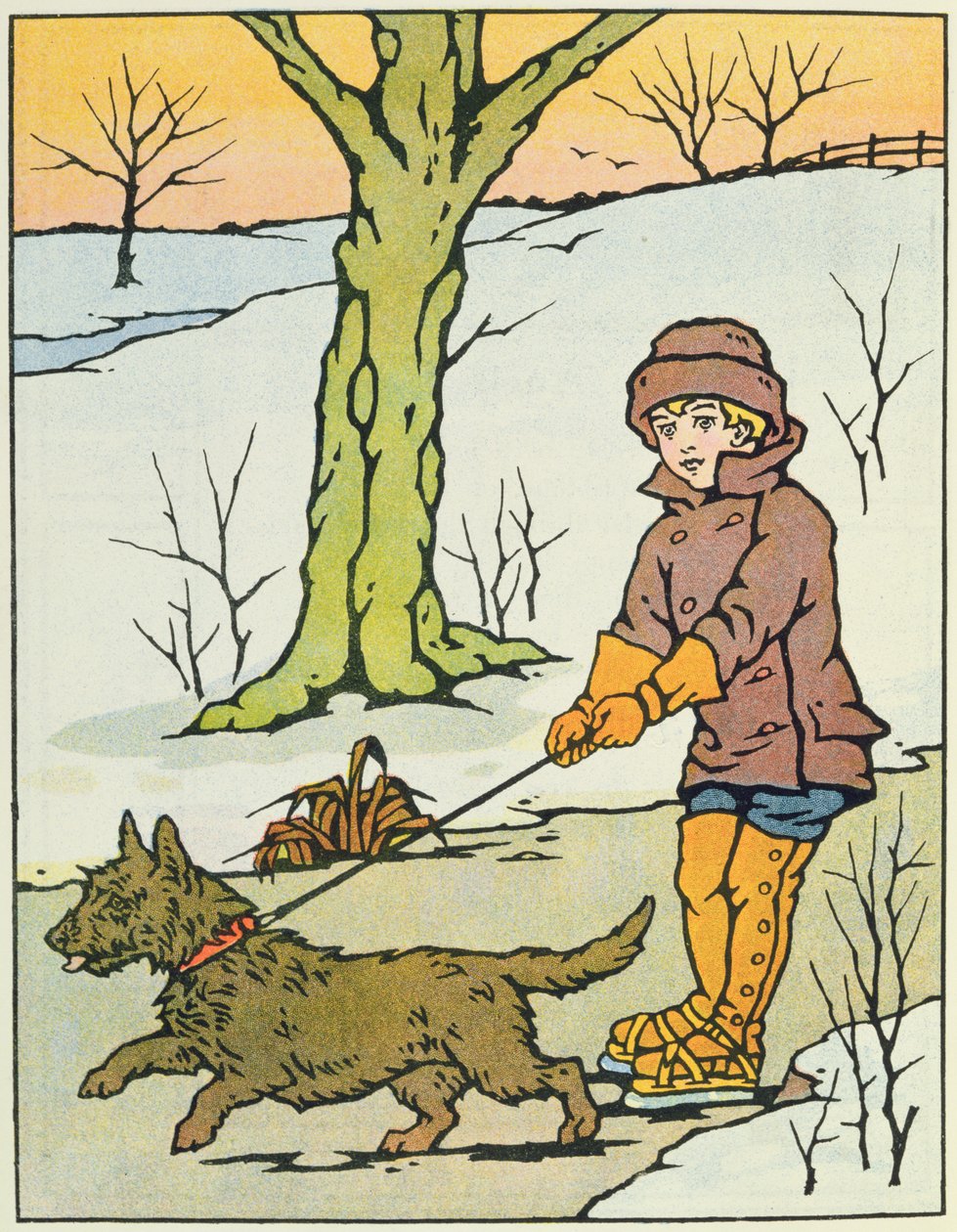 Run, Dandy Run, 20. århundrede (bogillustration) af Unbekannt Unbekannt