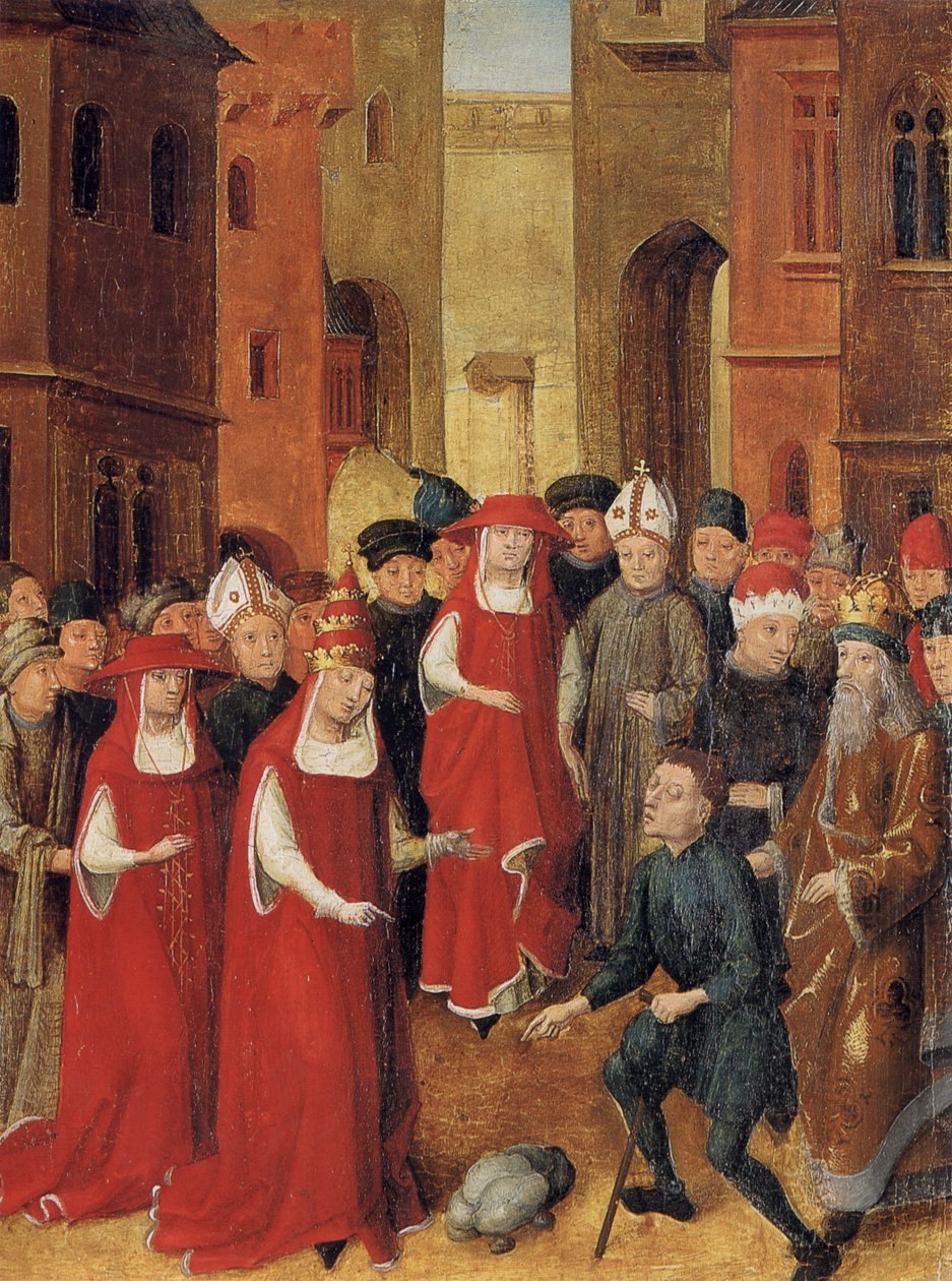 Weingartener Heilig-Blut-Tafel fra 1489 af Anonymous