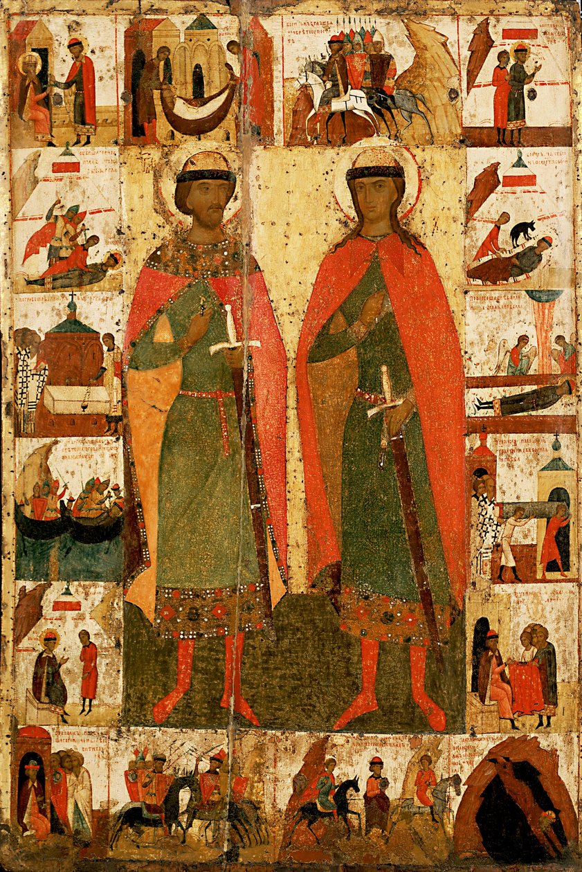 Ukendt ikonmaler, anden halvdel af 1300 -tallet af Anonymous Russian icon painter