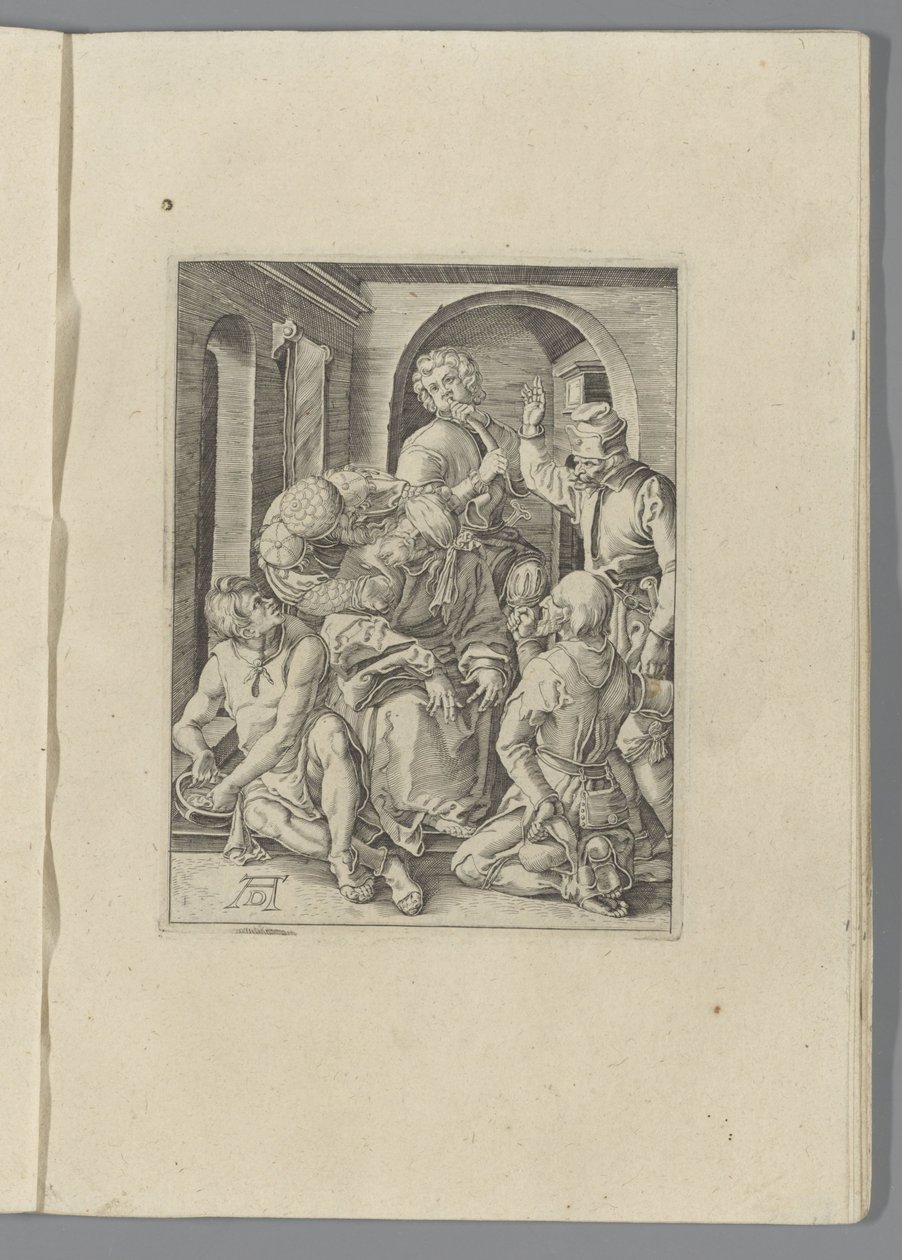 Hån mod Kristus The Little Passion (serietitel) Passio Christi Ab Alberto Durer Nurenburgensi Effigiata (serietitel) af Anonymous