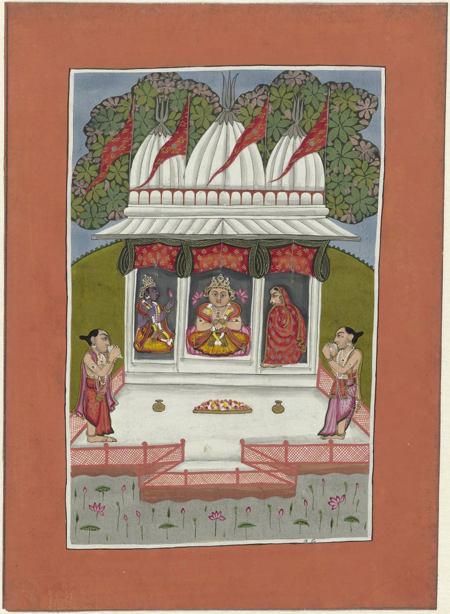 Buddha som en inkarnation (avatara) af Vishnu Avatars of Vishnu (serietitel) af Anonymous