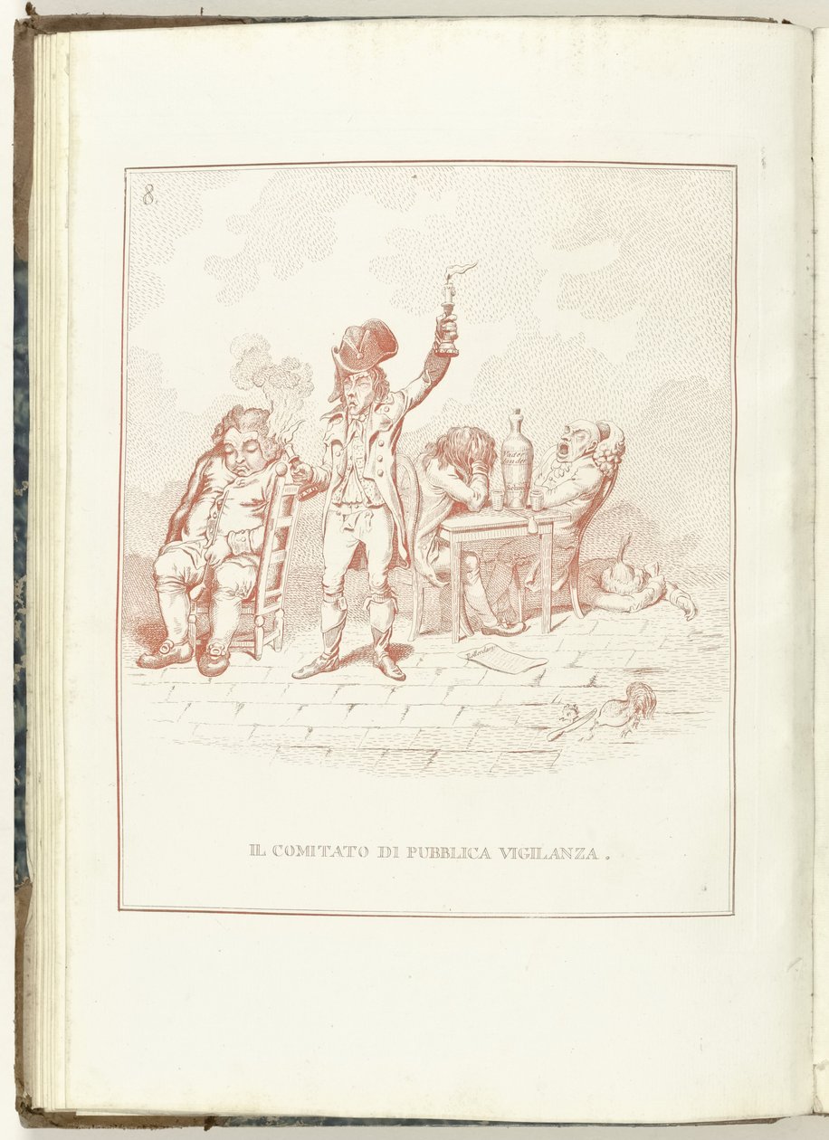 Comité van Algemene Waakzaamheid, 1795 Det offentlige tilsynsudvalg (titel på objekt) Hollandia Regenerata (Italiensk kopie) (serietitel) The regeneration of Holland: spechio to all regenerated people (serietitel på objekt) af Anonymous
