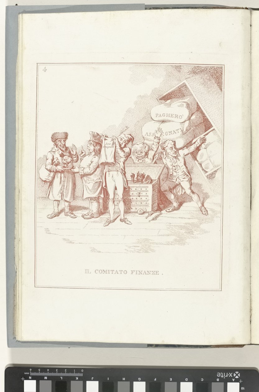 Comité van Financiën, 1795 Økonomiudvalget (titel på objekt) Hollandia Regenerata (Italiensk kopie) (serietitel) Hollands regeneration: et spejl til alle regenererede folk (serietitel på objekt) af Anonymous