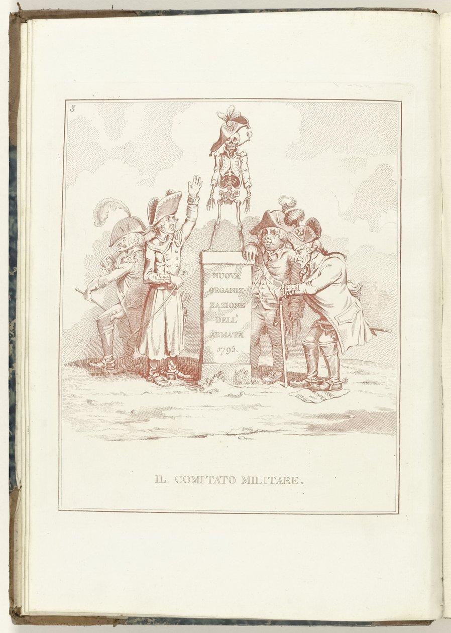 Comité van Militaire Zaken, 1795 Militærkomitéen (titel på objekt) Hollandia Regenerata (Italiensk kopie) (serietitel) The regeneration of Holland: spechio to all regenerated people (serietitel på objekt) af Anonymous