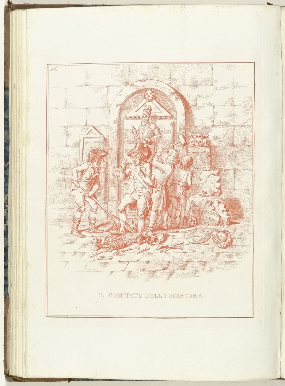 Comité van Remotie, 1795 Kassationsudvalget (titel på objekt) Hollandia Regenerata (Italiensk kopie) (serietitel) The regeneration of Holland: spechio to all regenerated people (serietitel på objekt) af Anonymous