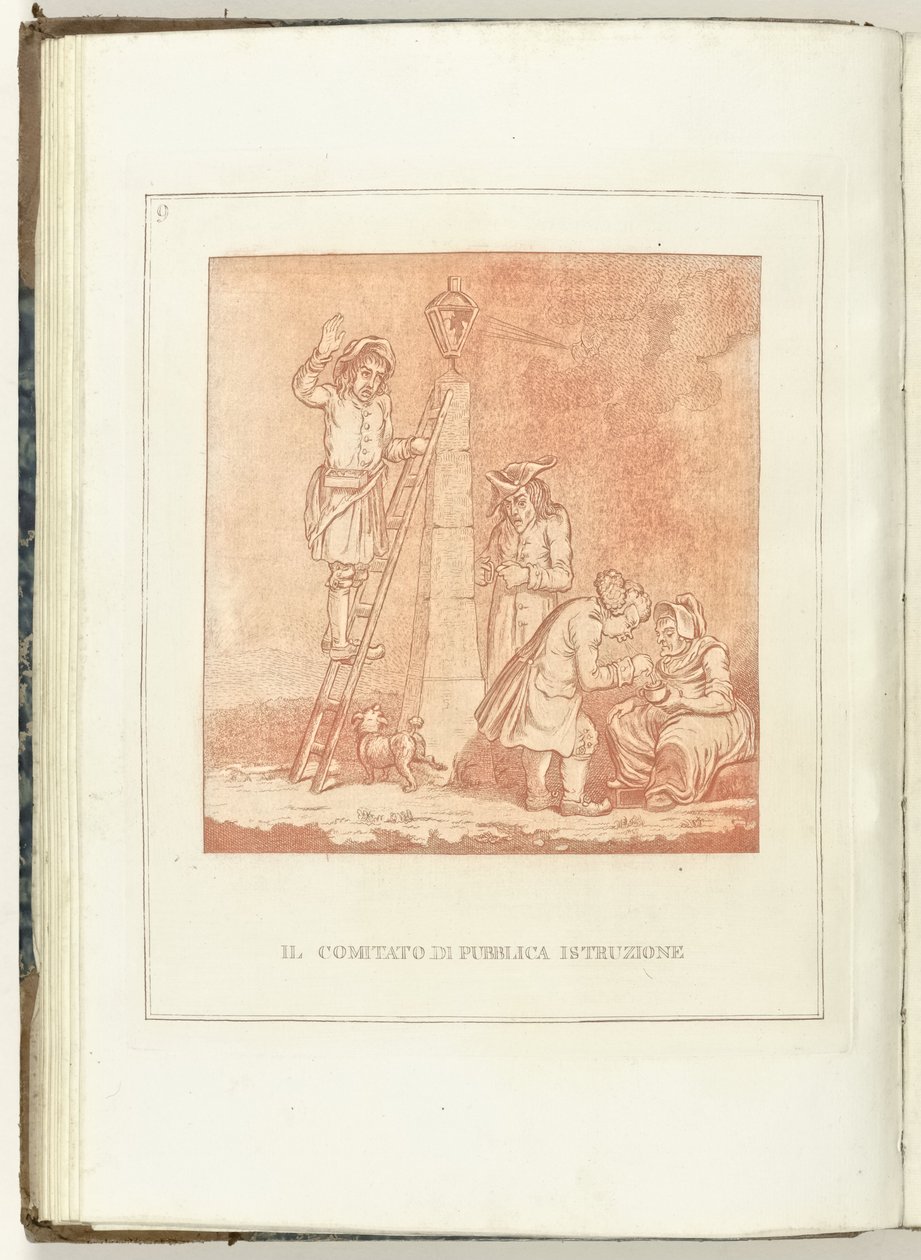 Comité van Voorlichting, 1795 Uddannelsesudvalget (titel på objekt) Hollandia Regenerata (Italiensk kopie) (serietitel) The regeneration of Holland: spechio to all regenerated people (serietitel på objekt) af Anonymous