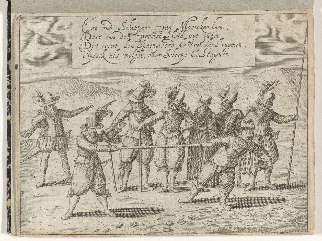 Slaget om den gyldne stok, 1608 af Anonymous