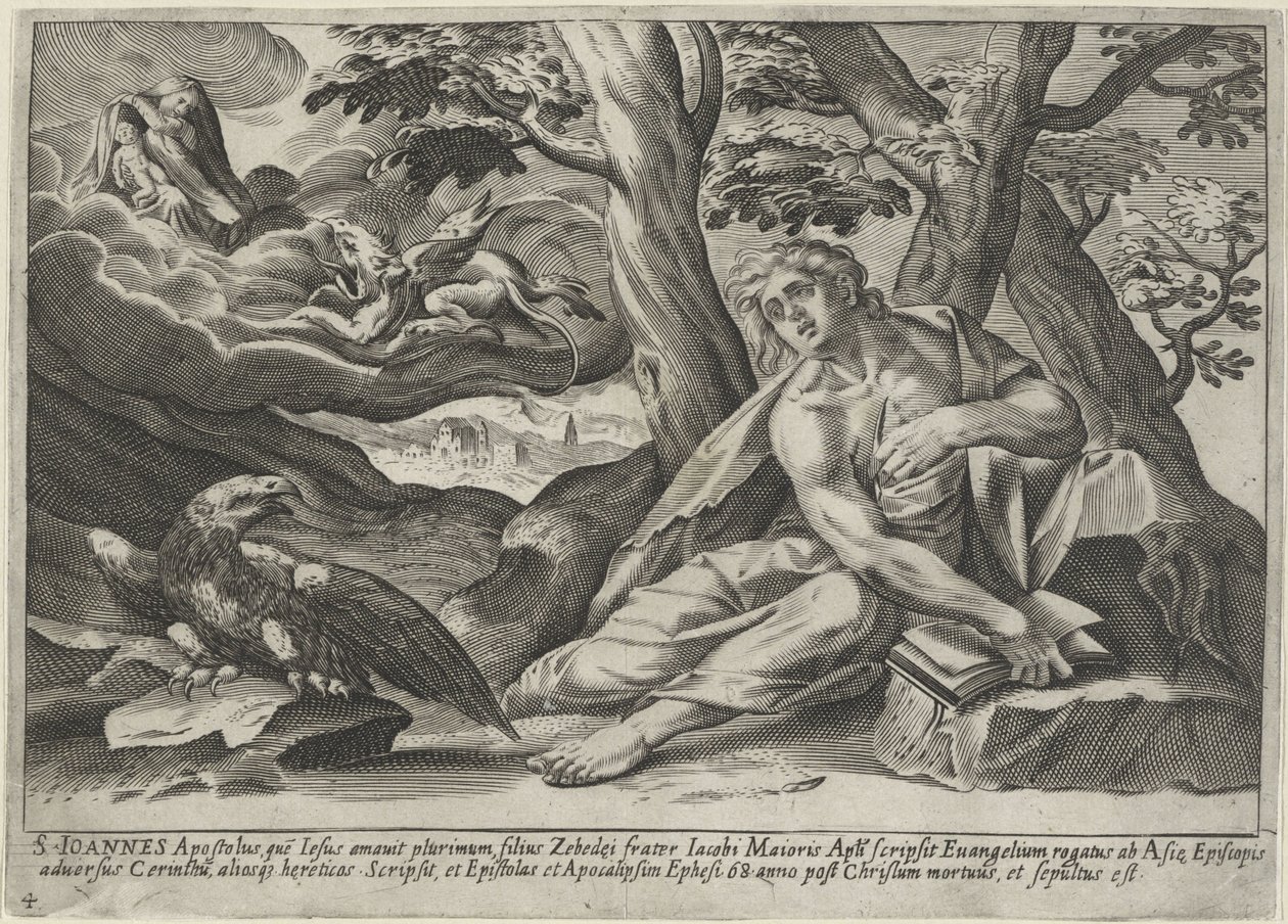 Evangelist Johannes Fire evangelister (serietitel) af Anonymous
