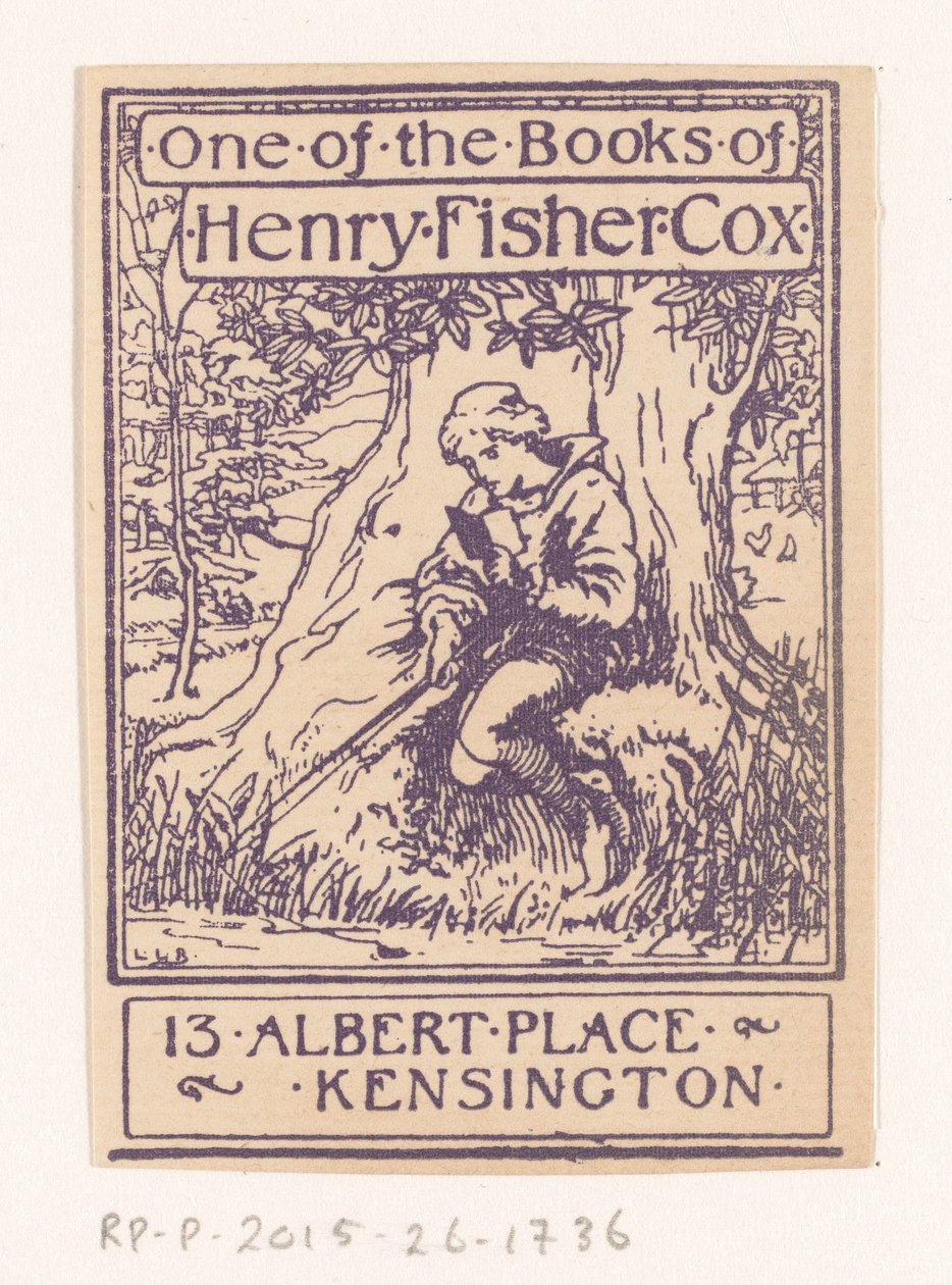 Ex libris af Henry Fisher Cox af Anonymous