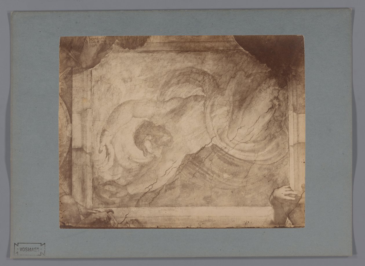 Fotoreproduktion af freskoen The Separation of Dark and Light af Michelangelo i Det Sixtinske Kapel af Anonymous