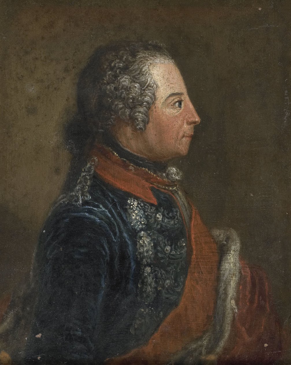 Frederik II den Store (1712-86), konge af Preussen af Anonymous