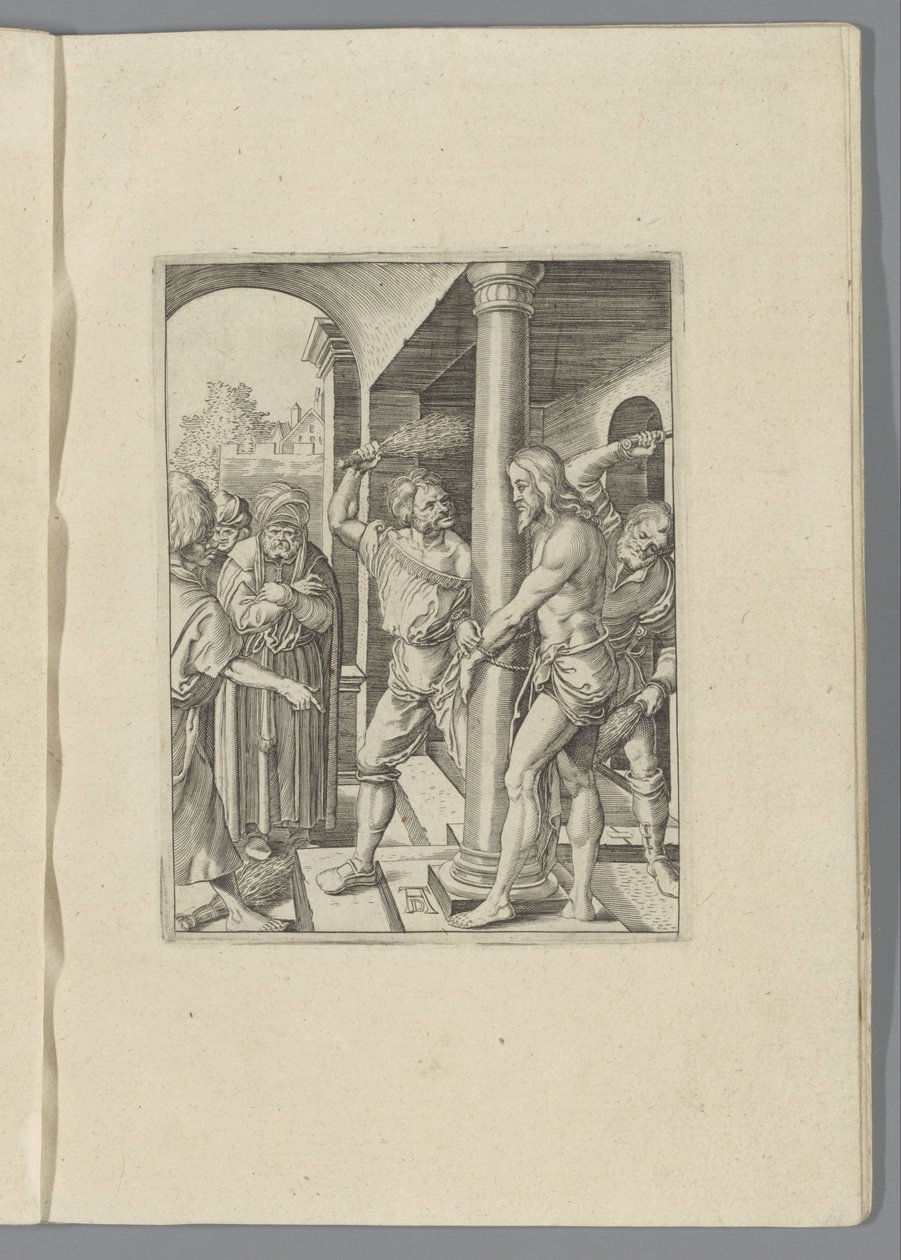 Kristi svøbe The Little Passion (serietitel) Passio Christi Ab Alberto Durer Nurenburgensi Effigiata (serietitel) af Anonymous
