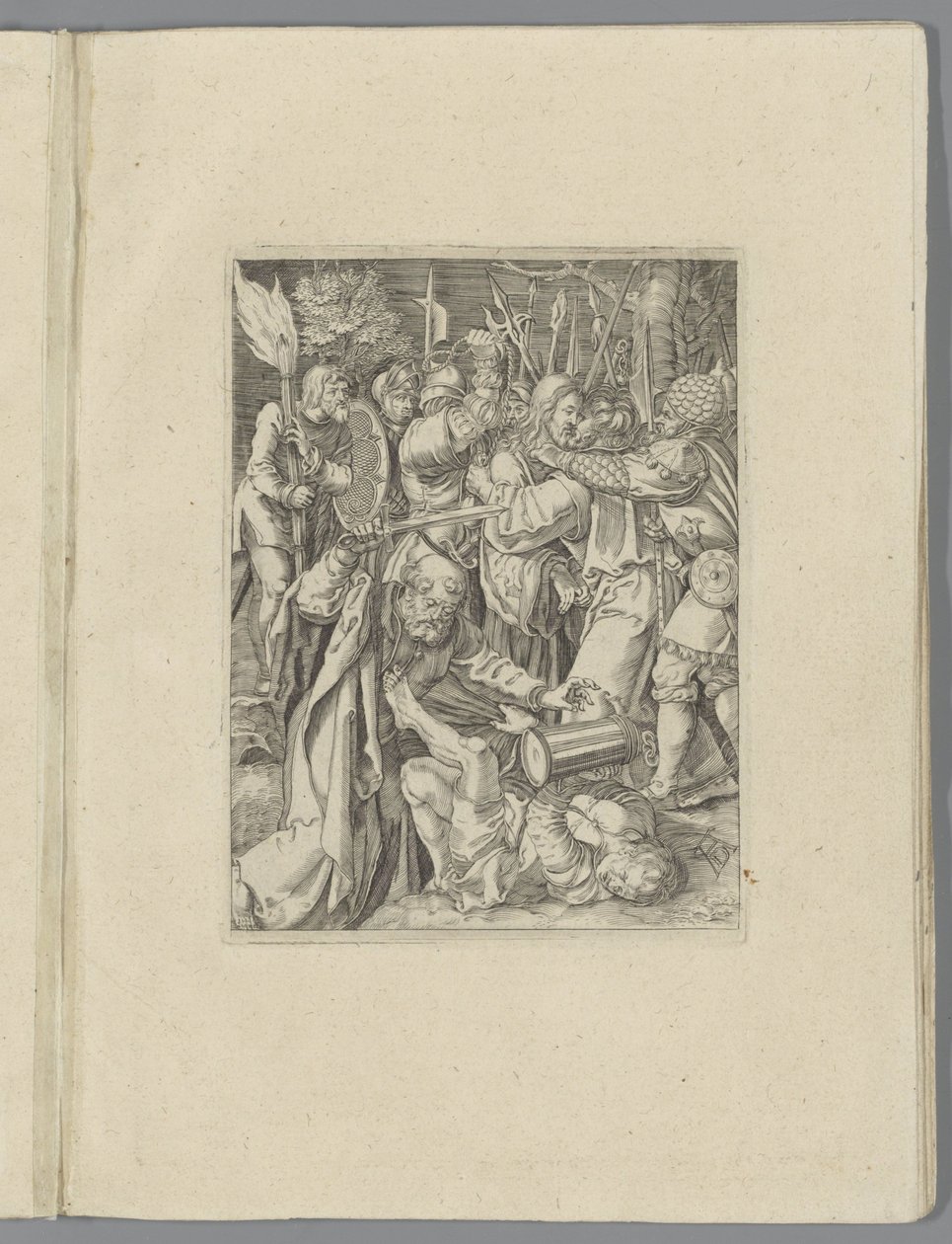 Kristi fangenskab The Little Passion (serietitel) Passio Christi Ab Alberto Durer Nurenburgensi Effigiata (serietitel) af Anonymous