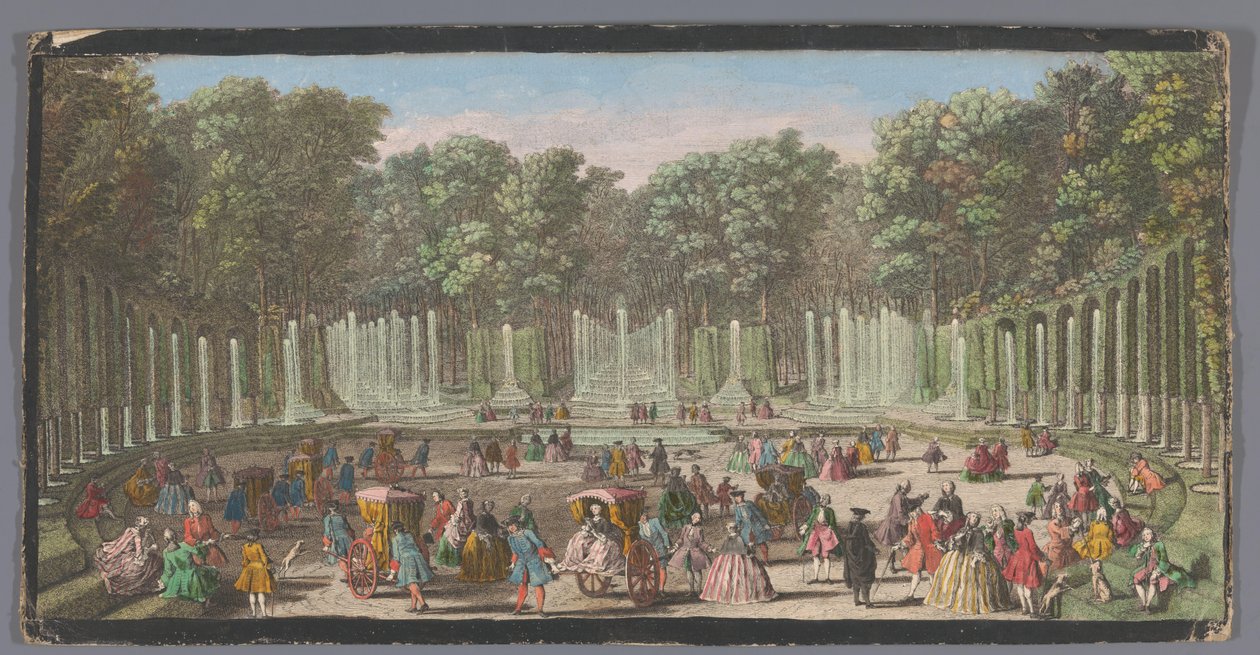 Udsigt over Bosquet du Théâtre d