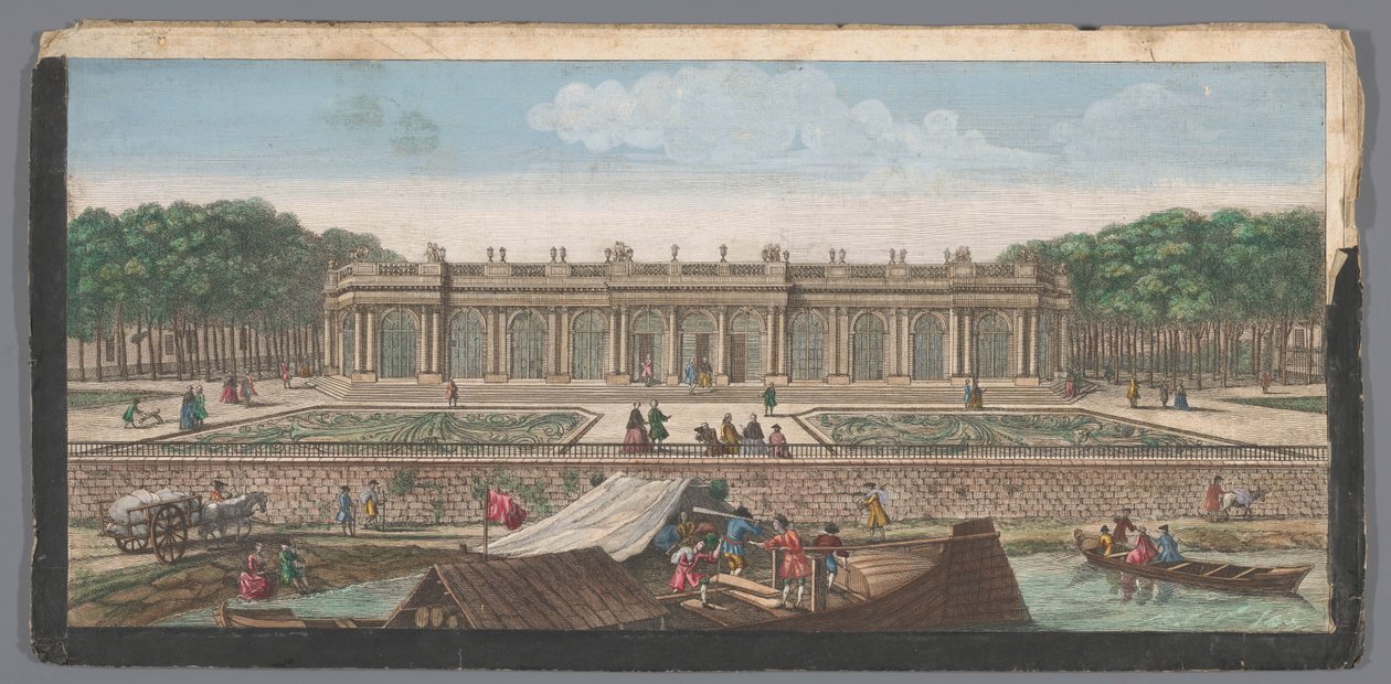 Udsigt over Grand Trianon i Versailles have af Anonymous