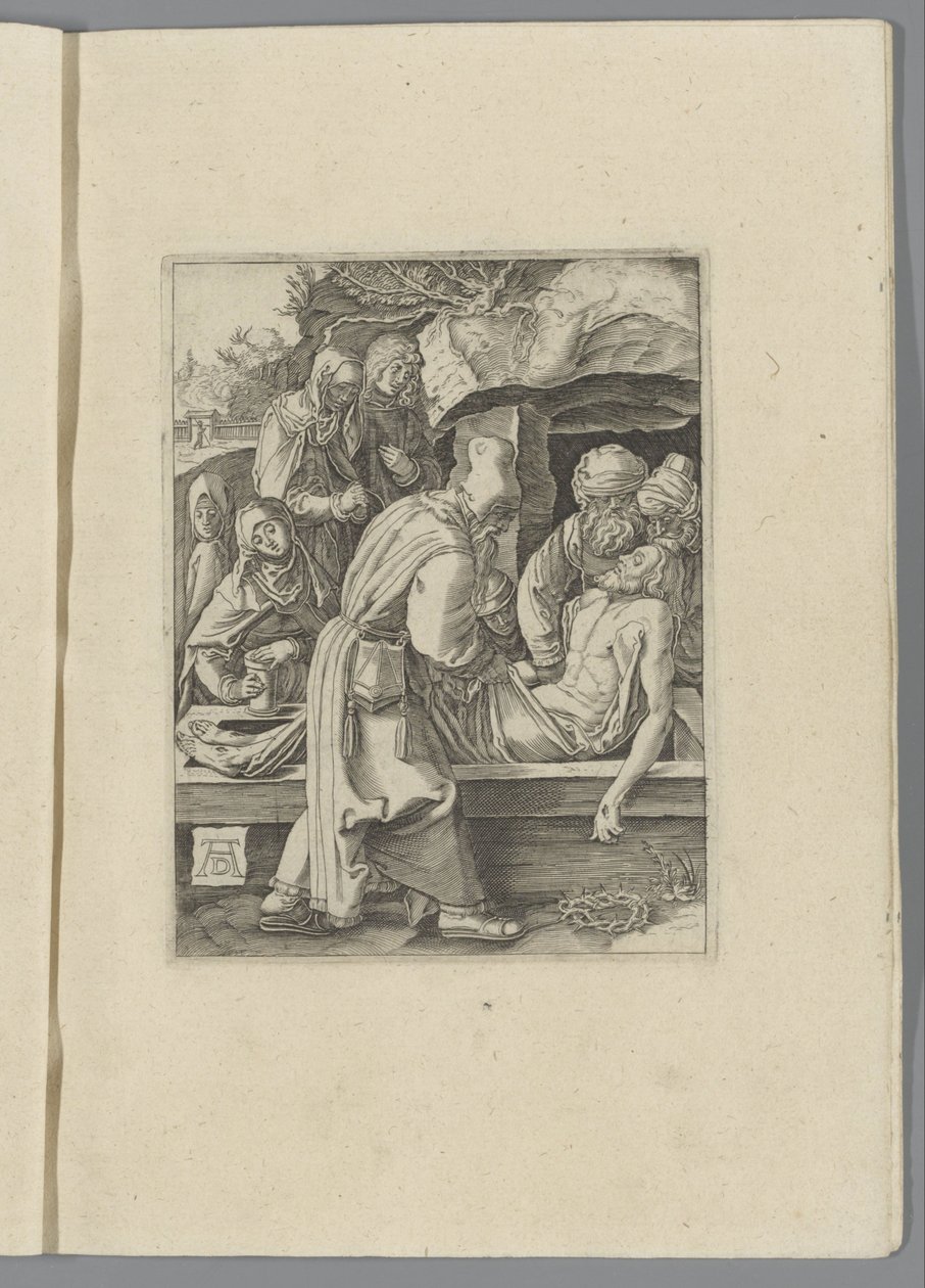 Graflegging De kleine Passie (serietitel) The Passion of Christ afbildet af Albert Durer fra Nürnberg (serietitel) af Anonymous
