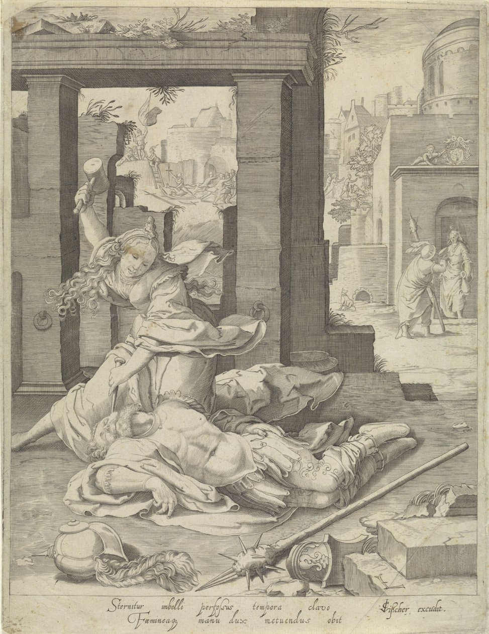 Jael i Sisera af Anonymous