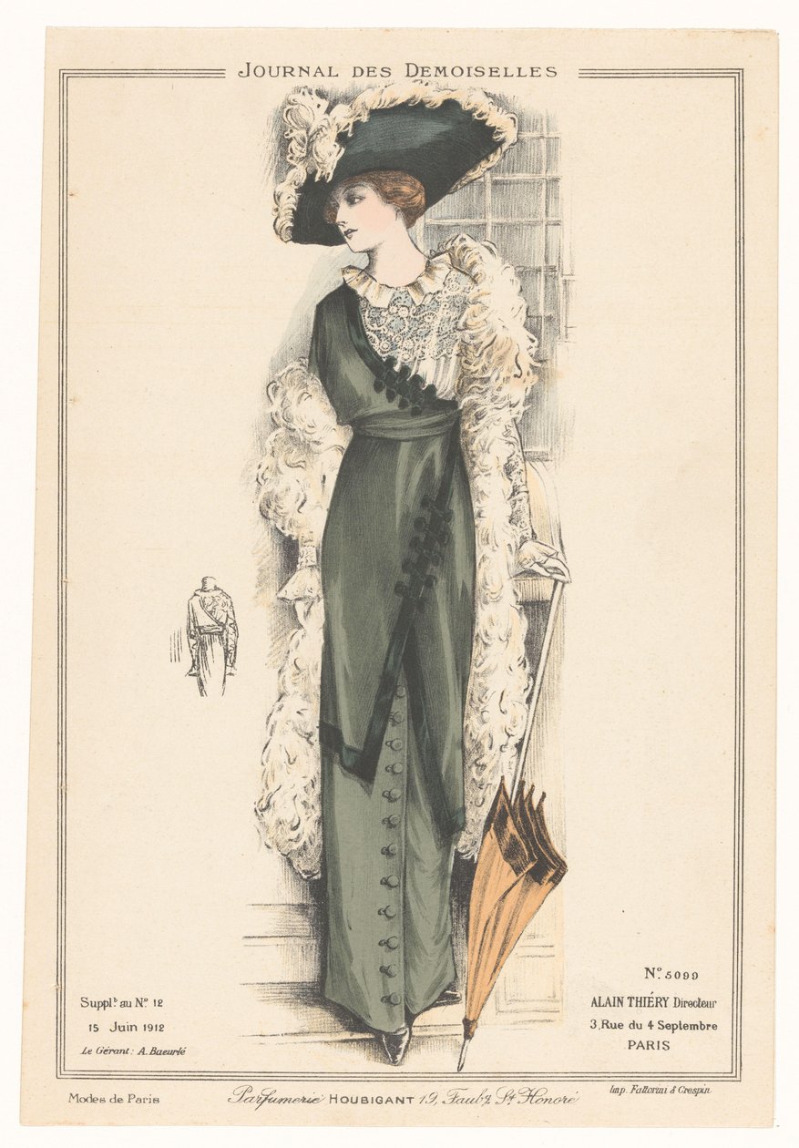 Journal des Demoiselles 15. juni 1912, Nr. 5099 af Anonymous