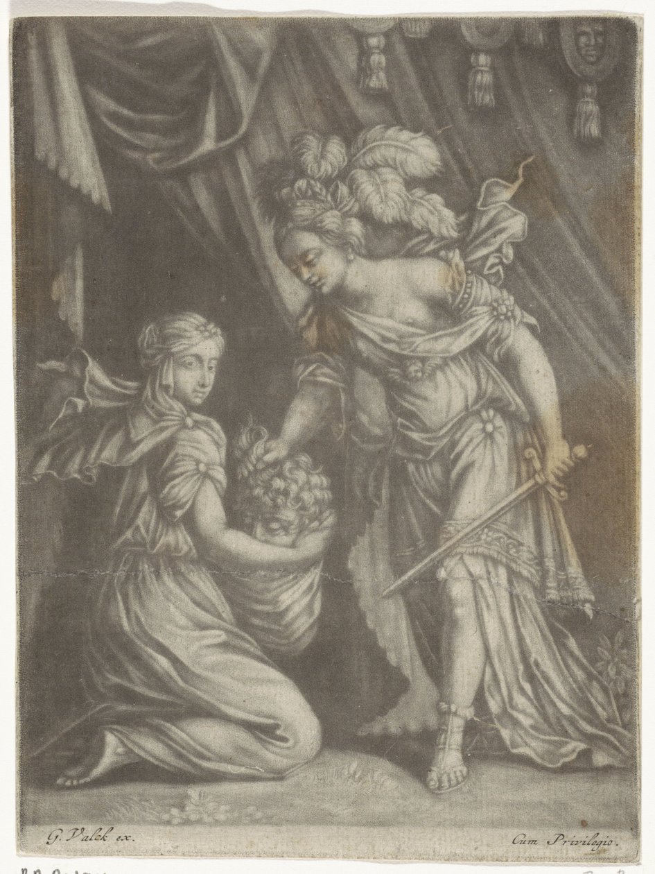 Judith med hovedet af Holofernes af Anonymous