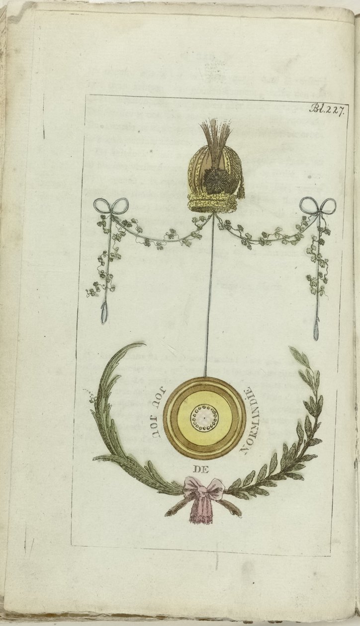 Mode- og Smagskabinet 1791, s. 227: Jou jou de Normandie af Anonymous