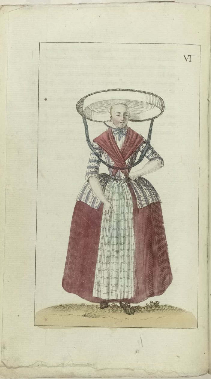 Kabinet for Mode og Smag 1791, pl. VI: Friezin af Anonymous