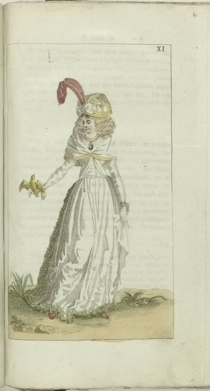 Kabinet for Mode og Smag 1791, pl. XI af Anonymous