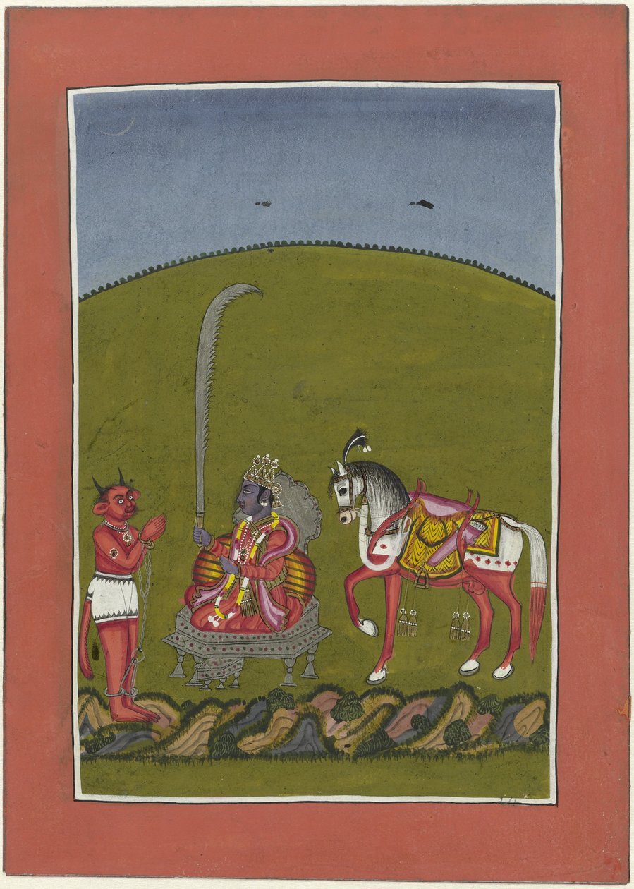 Kalki (den fremtidige inkarnation af Vishnu) Avatars of Vishnu (serietitel) af Anonymous