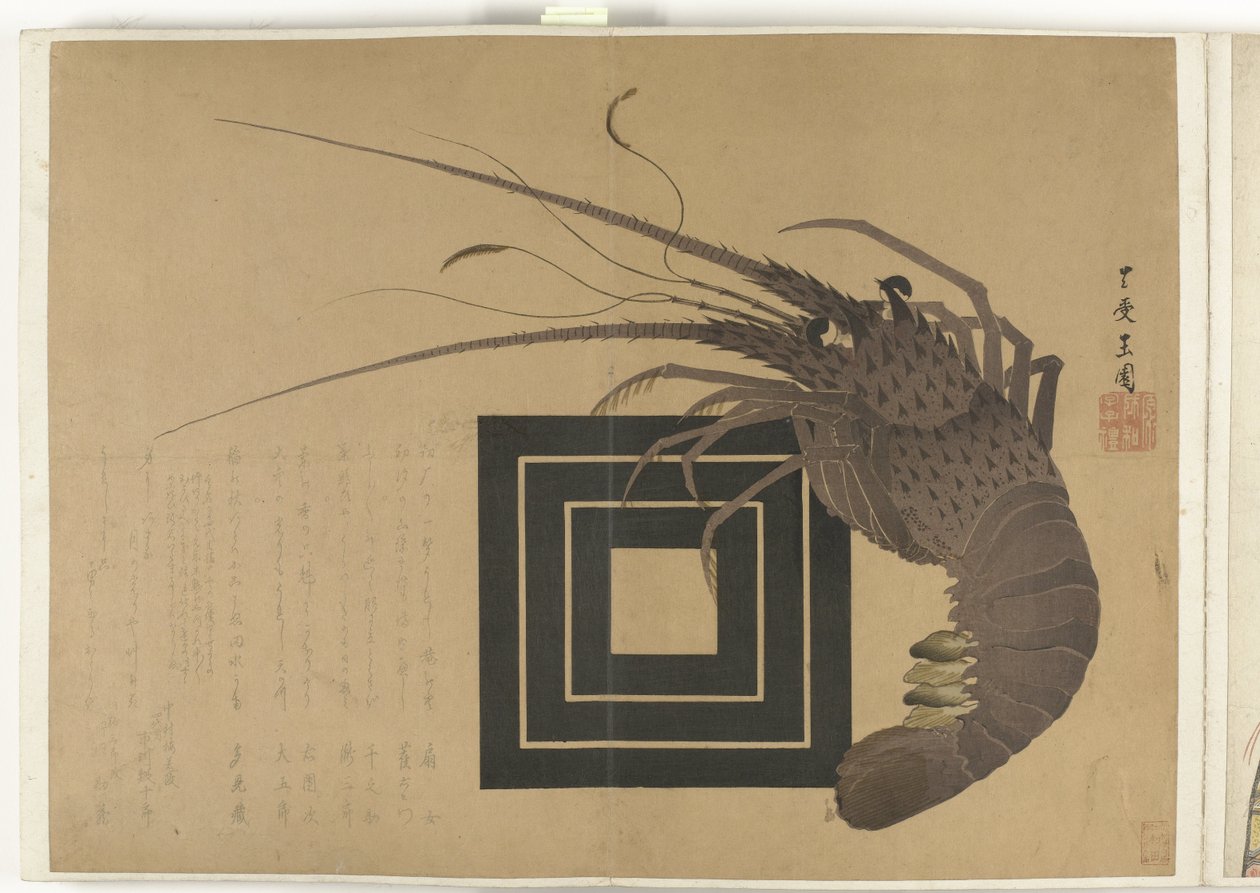 Hummer Album Shijo-surimono fra perioden 1840-1900 (serietitel) af Anonymous