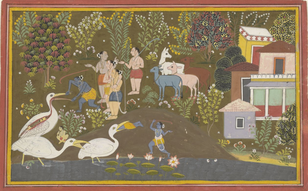 Krishna mødte Baksura af Anonymous