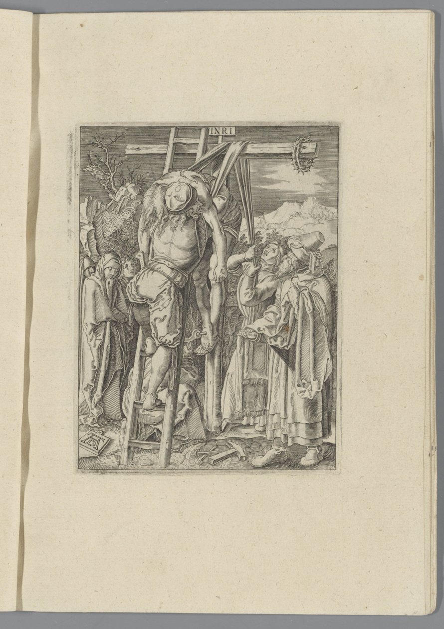 Kruisafneming De kleine Passie (serietitel) The Passion of Christ afbildet af Albert Durer fra Nürnberg (serietitel) af Anonymous