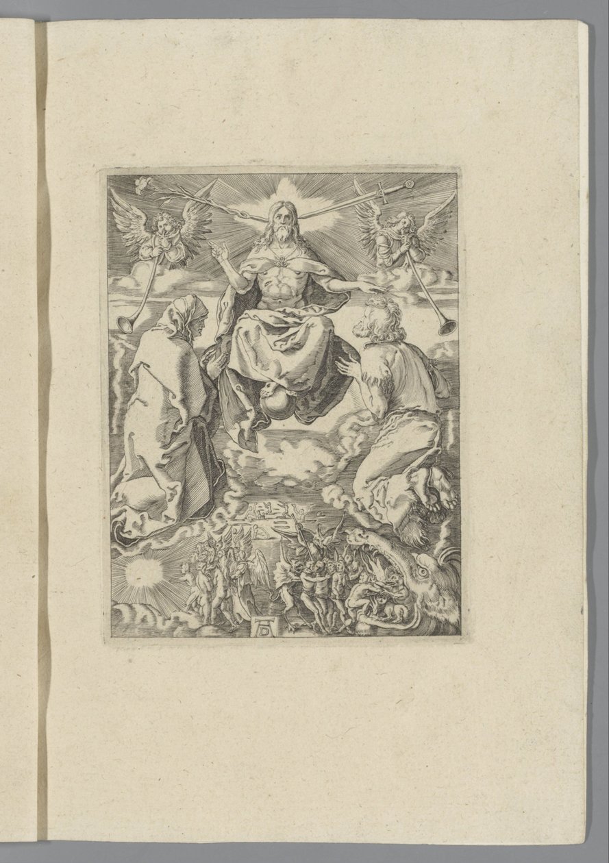 Sidste dom The Little Passion (serietitel) Passio Christi Ab Alberto Durer Nurenburgensi Effigiata (serietitel) af Anonymous