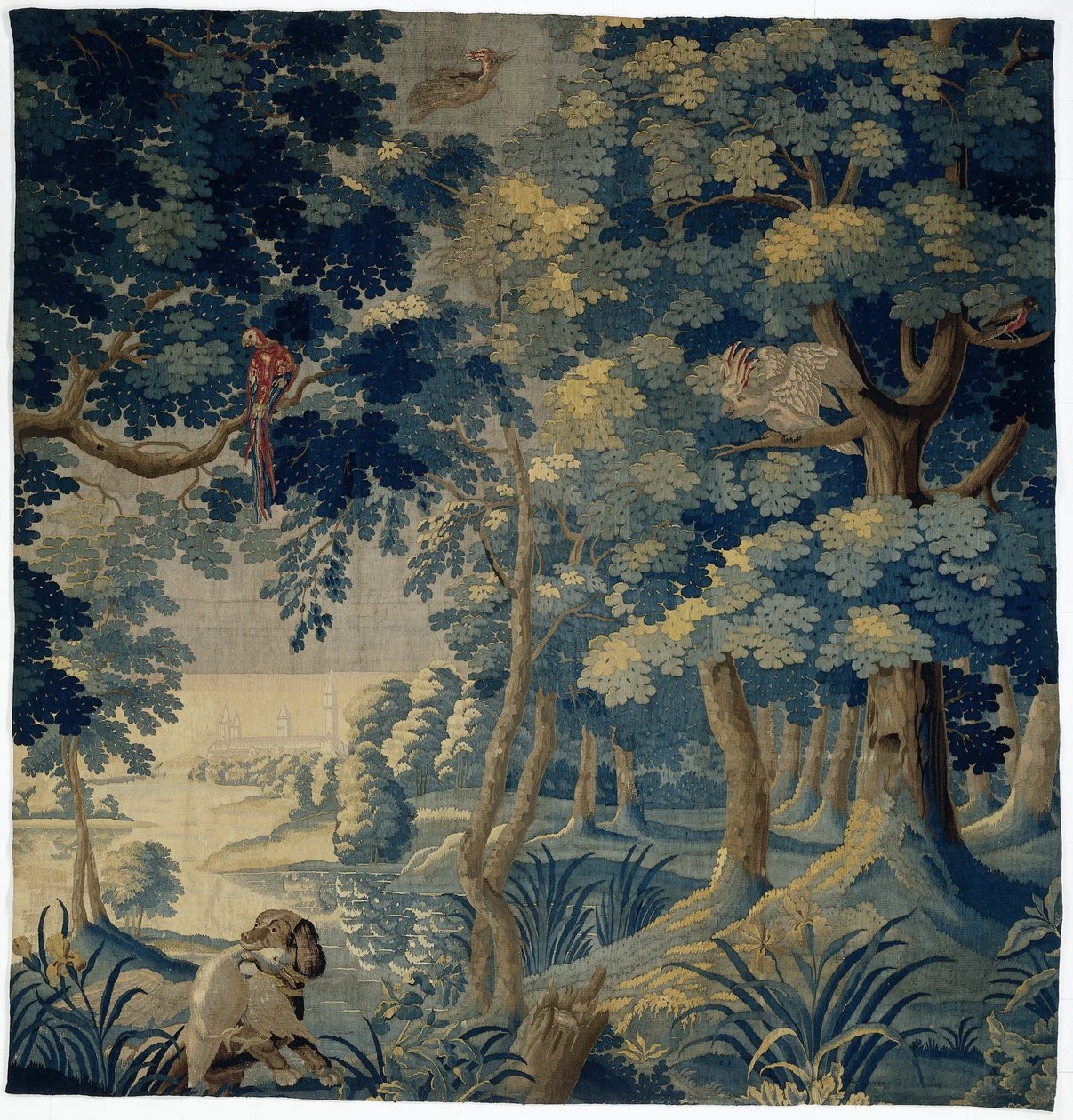 Landskab Verdure (fragment) af Anonymous