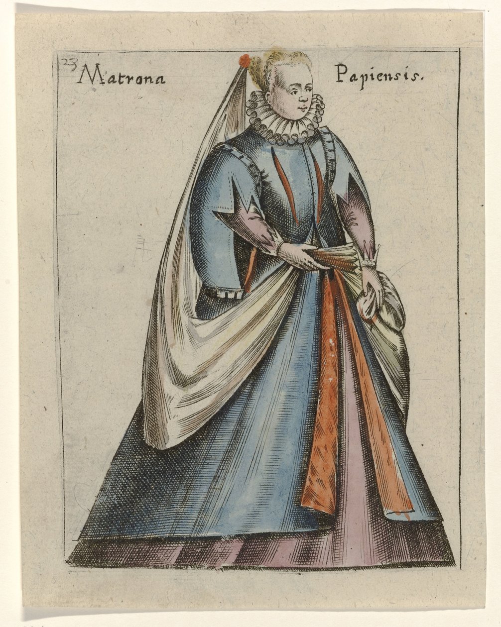 Matrona Papiensis Forskellige nationers holdninger (...) (serietitel) af Anonymous