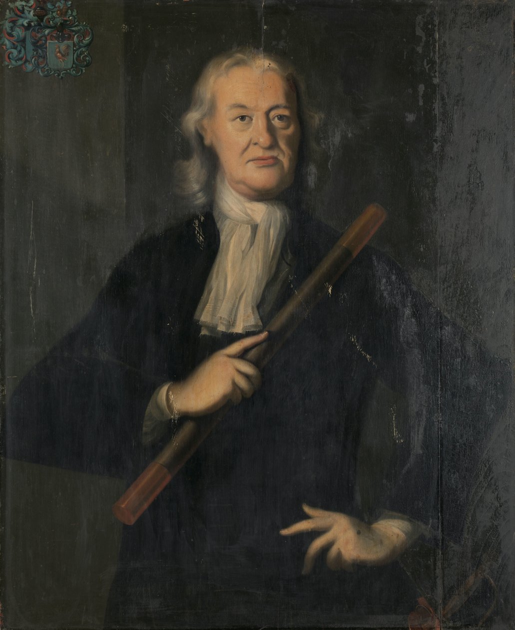 Matthew de Haan (1725-1729) Portræt af Mattheus de Haan, generalguvernør i Hollandsk Ostindien af Anonymous