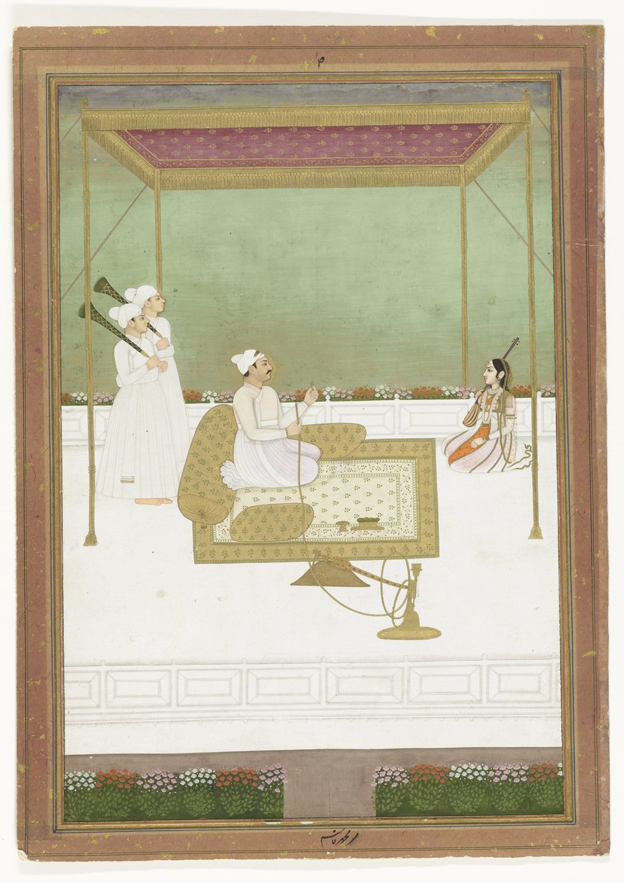 Nawab Mir Qasim Ali Khan fra Bengalen af Anonymous