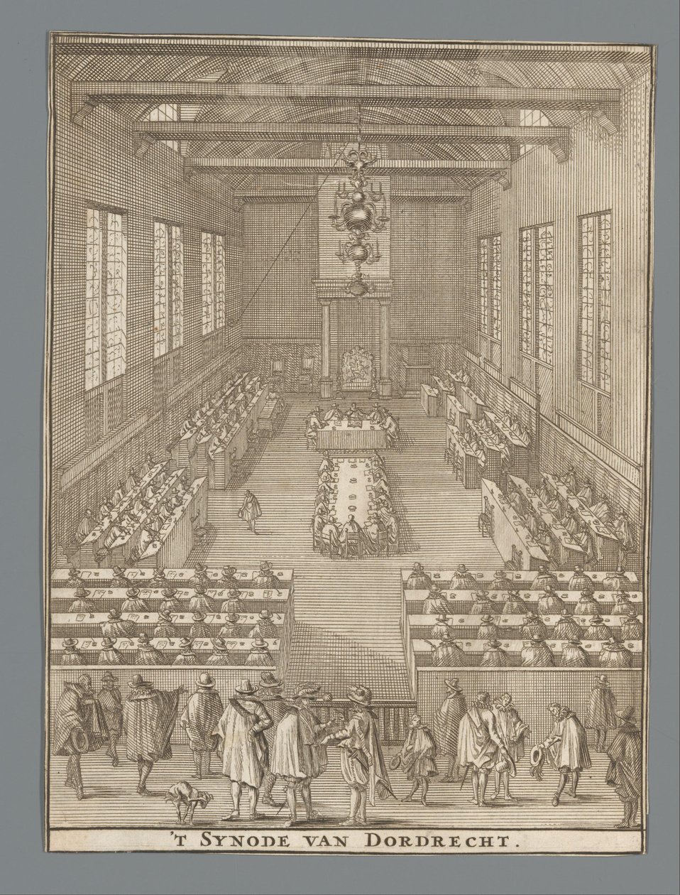 Åbning af synoden i Dordrecht, 1618 