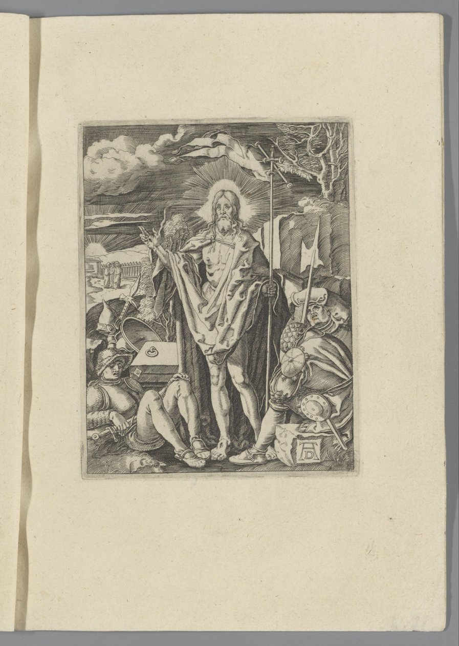 Rise of Christus The Little Pass (serietitel) Passio Christi Ab Alberto Durer Nürnberg-figur (serietitel) af Anonymous