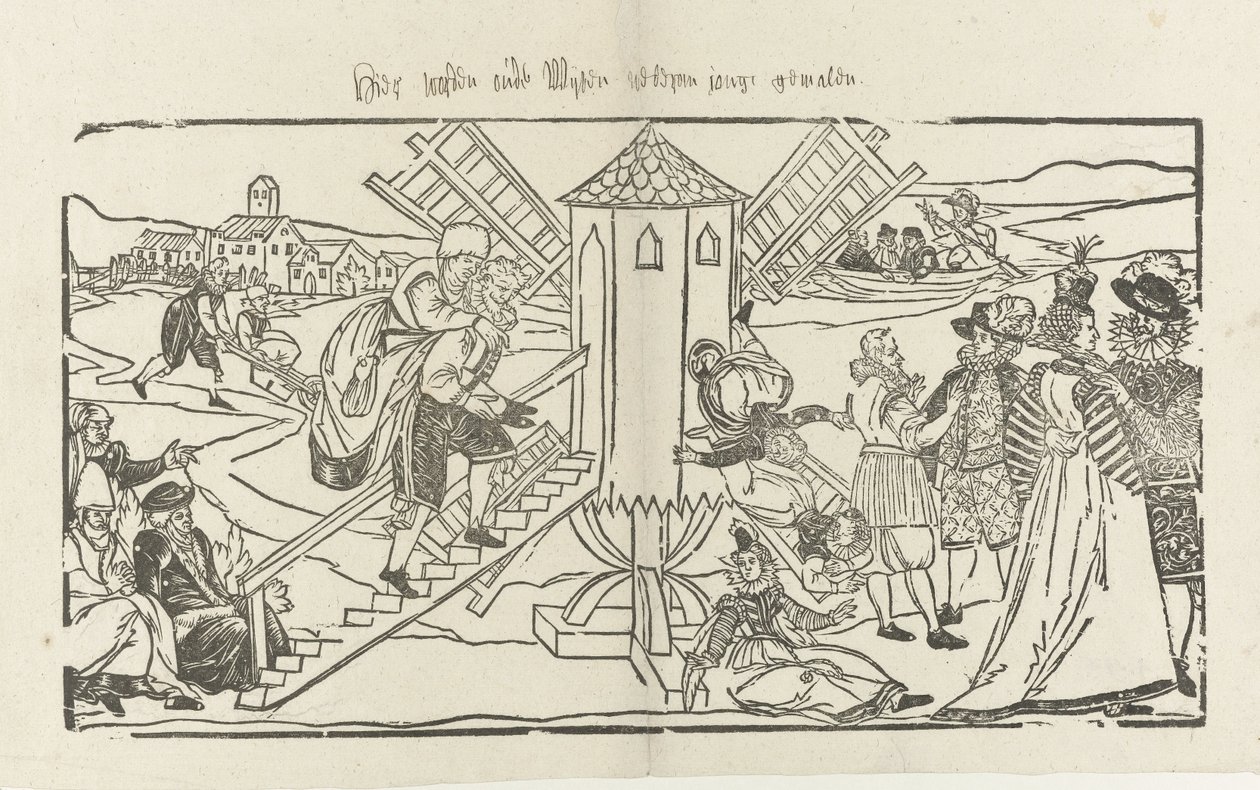 Oudewijvenmolen (foryngelsemølle) af Anonymous
