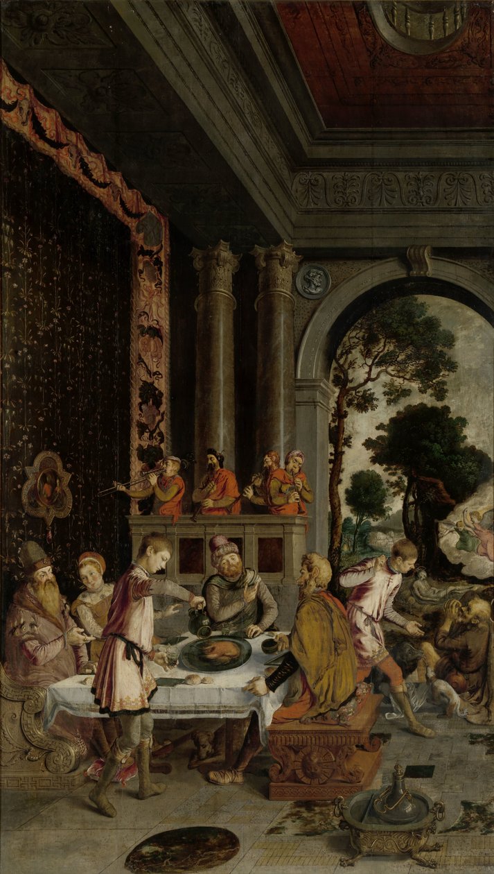 Lignelse om den rige mand og den fattige Lazarus af Anonymous