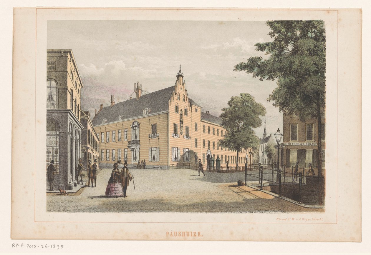 Paushuize i Utrecht Paushuize (titel på objekt) af Anonymous