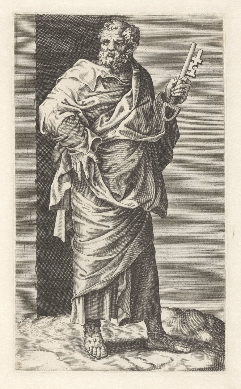 Peter Kristus og de tolv apostle (serietitel) af Anonymous