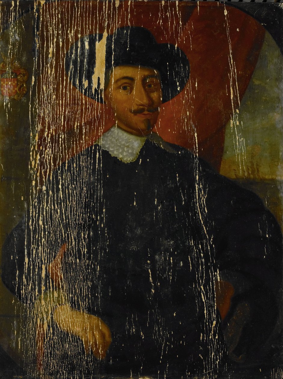Portræt af Antonio van Diemen, generalguvernør i Hollandsk Ostindien af Anonymous